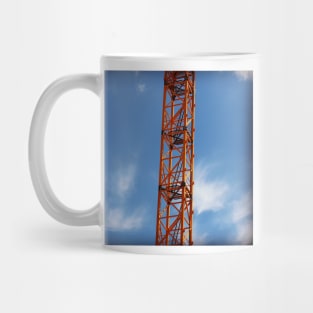 Crane and sky Mug